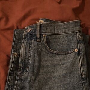 Madewell Perfect Vintage Blue Denim Jeans
